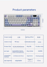 Wireless Bluetooth Keyboard