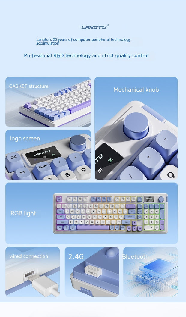 Wireless Bluetooth Keyboard