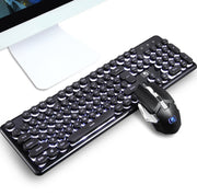 light gaming keyboard and mouse set