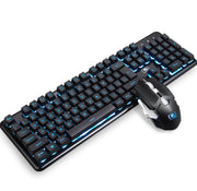 light gaming keyboard and mouse set